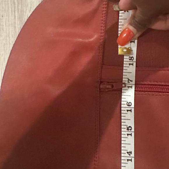 Burgundy knee-high boot - Picture 4 of 4